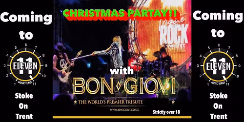 Bon Giovi Christmas Partay ! live at Eleven Stoke