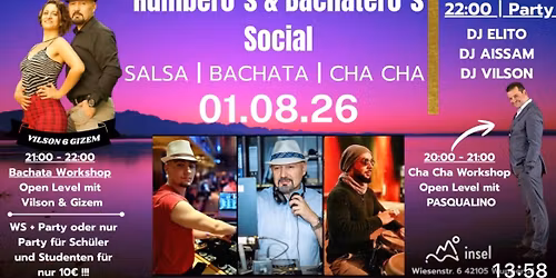Rumbero's & Bachatero's Social August-edition