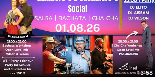 Rumbero's & Bachatero's Social August-edition
