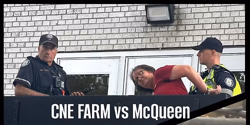 Court Rally - CNE Criminal Trial - Jenny McQueen