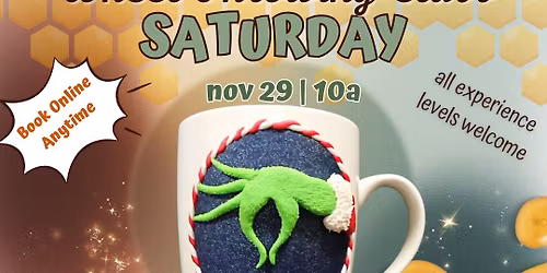 CLASS | Wheel Throwing Grinch Mug