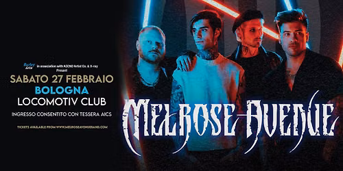 Melrose Avenue | UK\/EU Tour 27 | Live in Bologna