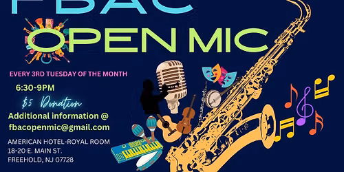 FBAC Open Mic & Jam Session