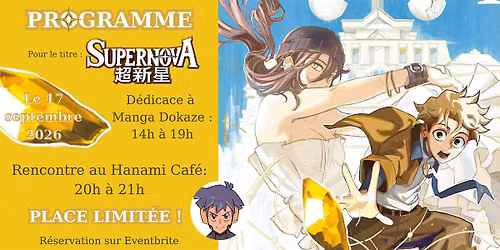 Dédicace et rencontre de Nicolas Jaffré (Supernova)