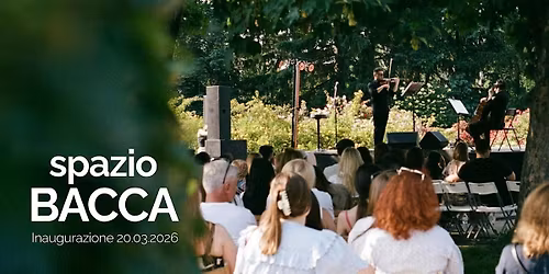 Inaugurazione di spazioBACCA