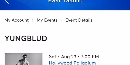 Yungblud Hollywood Tickets