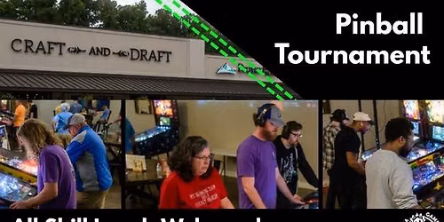 Craft & Draft Monthly Pinball Tournament