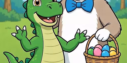 Easter Bunny Pictures @ Dinosaur Land Children's Museum 