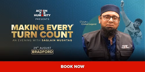 An Evening With Saqlain Mushtaq in Bradford