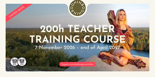 Jooga \u00d5petajate Koolitus \/ 200hr Yoga Teacher Training on Weekends