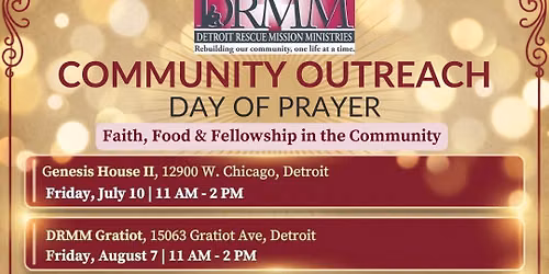 DRMM Summer Community Outreach Day-DRMM Gratiot