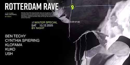 Rotterdam Rave 'Winter Special' 2025 - By Night