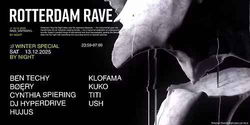 Rotterdam Rave 'Winter Special' 2025 - By Night