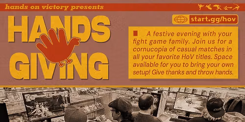 Hands on Victory - Handsgiving gaming casuals night 