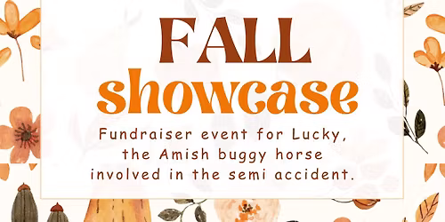 Fall Showcase + Fundraiser event for Lucky