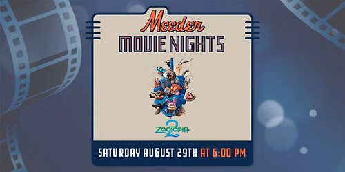 Meeder Movie Night - Zootopia 2