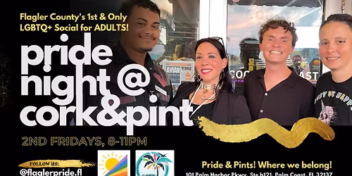 Flagler Pride Monthly Social