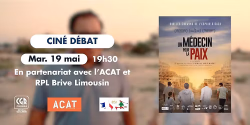 Cin\u00e9-d\u00e9bat - Un m\u00e9decin pour la paix