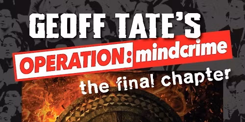 Geoff Tate - Operation: Mindcrime at The Pageant