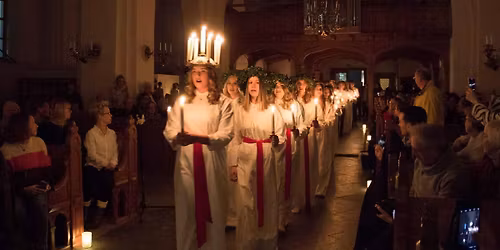 Luciakonserter i Masthuggskyrkan. Tv\u00e5 konserter 