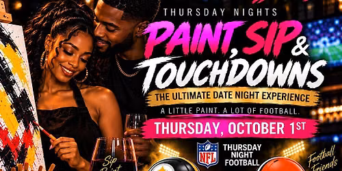 Paint, Sip & Touchdowns | Thursday Nights at TRT