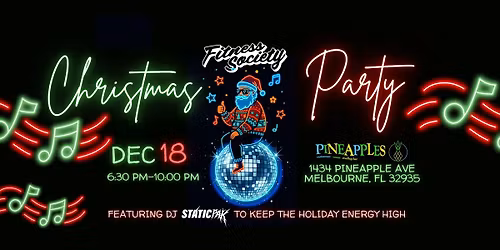 Fitness Society Christmas Bash
