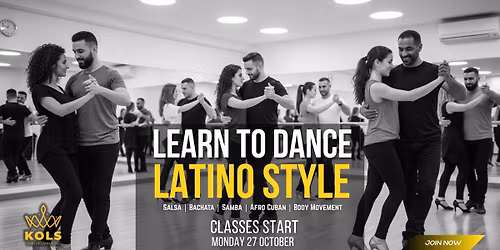 LEARN TO DANCE LATINO STYLE!  Salsa | Bachata | Samba | Afro Cuban | Body Movement