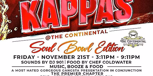 KAPPAs @ THE CONTINENTAL