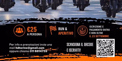 DEALER RUN | 4 OTTOBRE | HARLEY-DAVIDSON TORINO