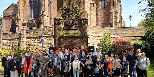 Workers Memorial Day with memorial stone unveiling