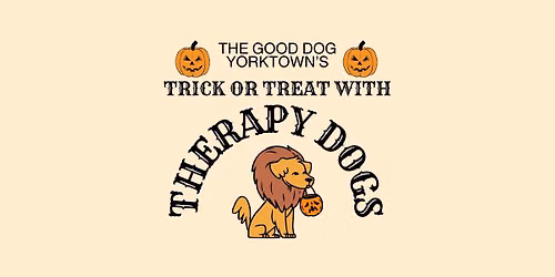Trick or Treat with Therapy Dogs
