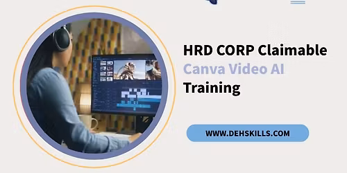 HRDF HRD Corp Claimable Canva Video AI Training