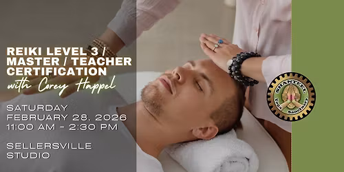 Reiki Level 3\/Master\/Teacher Certification