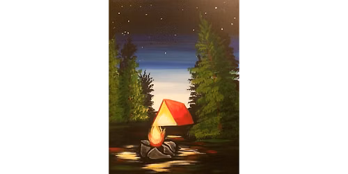 Gone Camping - Paint and Sip in Norfolk | Classpop!\u2122