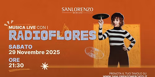 Sab. 29 Novembre | Musica Live con i Radioflores 
