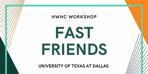 HWHC Fast Friends (In-person)