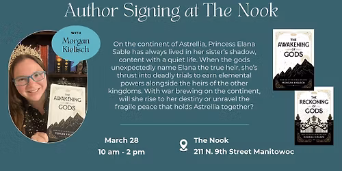 Author Signing with Morgan Kielisch