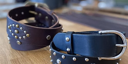 Leatherworking 102 - Belt Studding Workshop