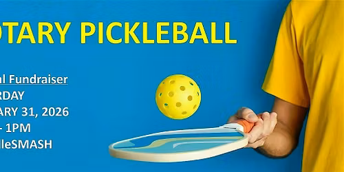 ROTARY PICKLEBALL 2026 - Annual Fundraiser by Blue Ridge Mountains Rotary