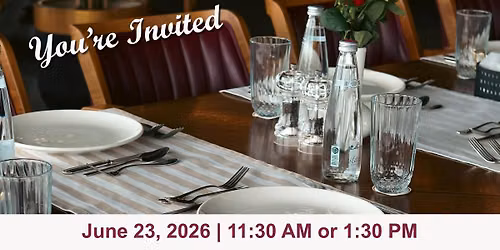 Preplanning for Peace of Mind Free Lunch Workshop