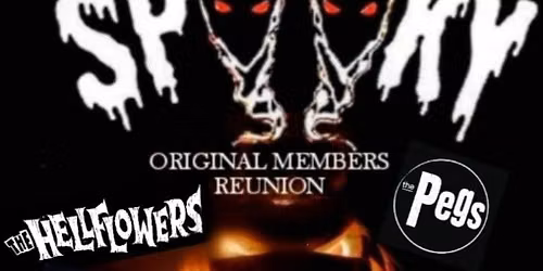 The Spooky + The Hellflowers + The Pegs + Christina Jean & The Howlers