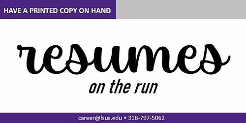 Resumes on the Run @ the Basic Needs Fair