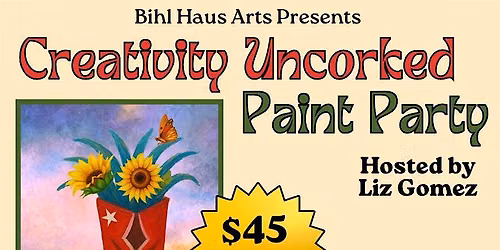Creativity Uncorked Paint Party