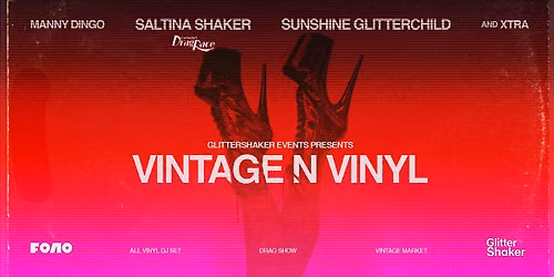 VINTAGE N VINYL: Drag Show + Vintage Shop + Afterparty at FONO