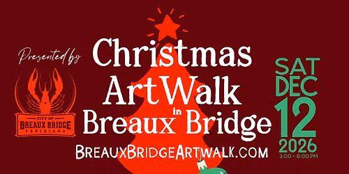 Christmas Artwalk in Breaux Bridge