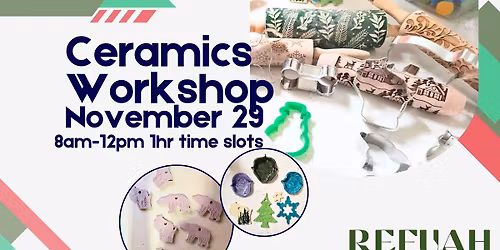 Ceramics workshop: Sculpt, Glaze, Gift