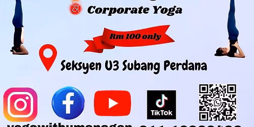 Yoga class at Subang Perdana