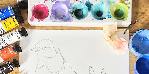 Sip and Paint Birds (3 June 7-9pm)