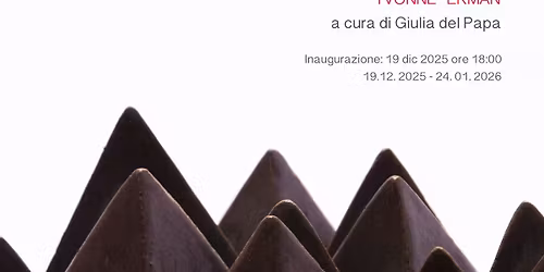 SIMBIONTI - Mostra personale di Yvonne Ekman