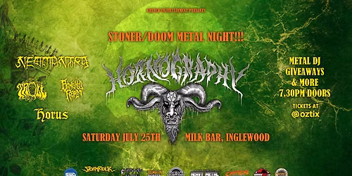Hornography: Stoner\/Doom Metal Night! Neomantra, Troll, Banished Realm, Horus